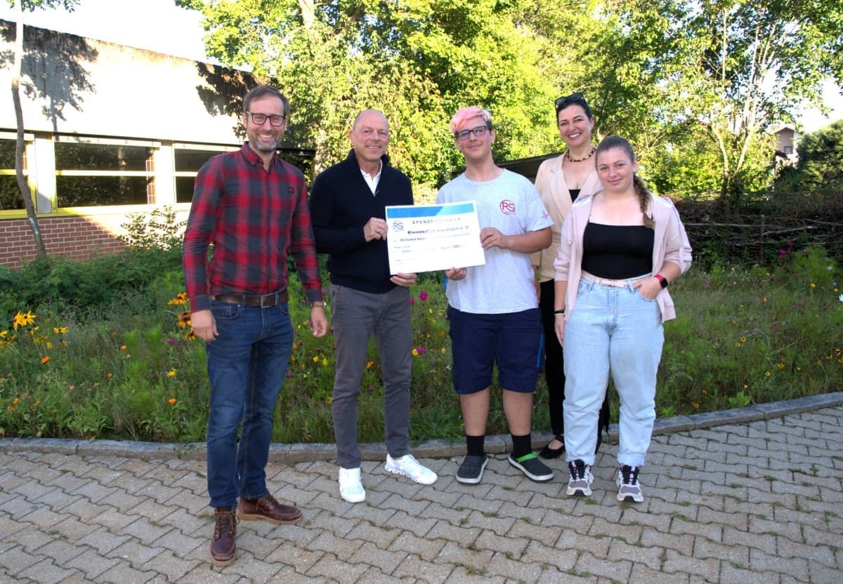 Sozialer Tag der Realschule Zwiesel - Schüler sammeln 1400 Euro